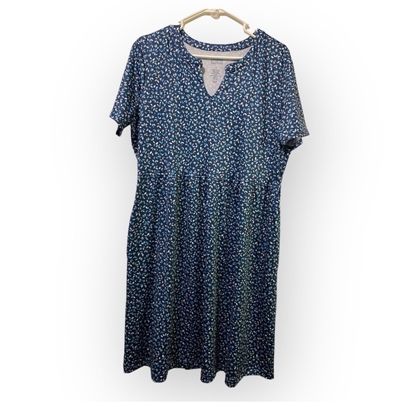 croft & barrow Dresses & Skirts - Croft And Barrow Dress‎ Women’s Size Large Blue